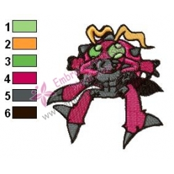 Digimon Tentomon Embroidery Design